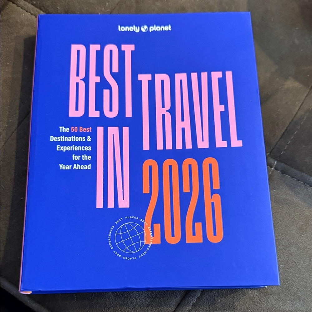Best Travel in 2026 Book - Blue